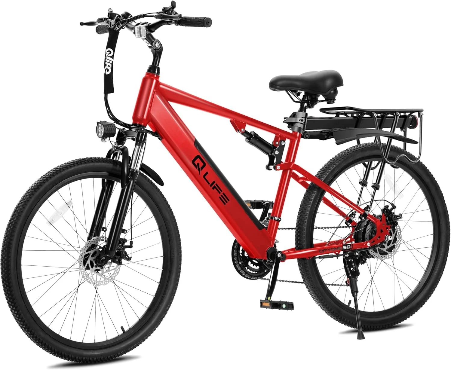 Cityone Step Over Ultra Full Suspension Mountain eBike for Adults - Image 25