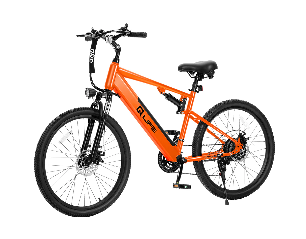 Cityone Step Over Ultra Full Suspension Mountain eBike for Adults - Image 35