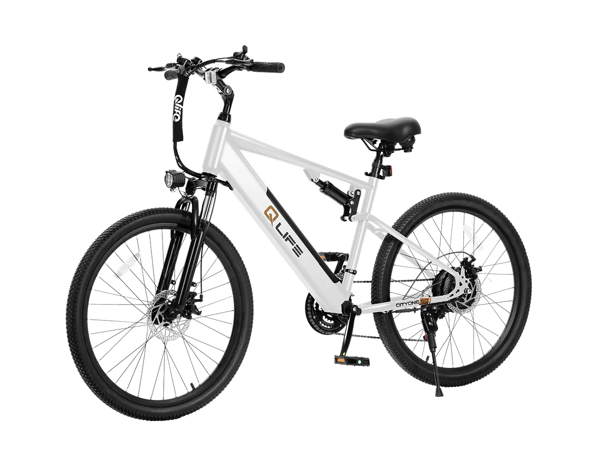 Cityone Step Over Ultra Full Suspension Mountain eBike for Adults - Image 4