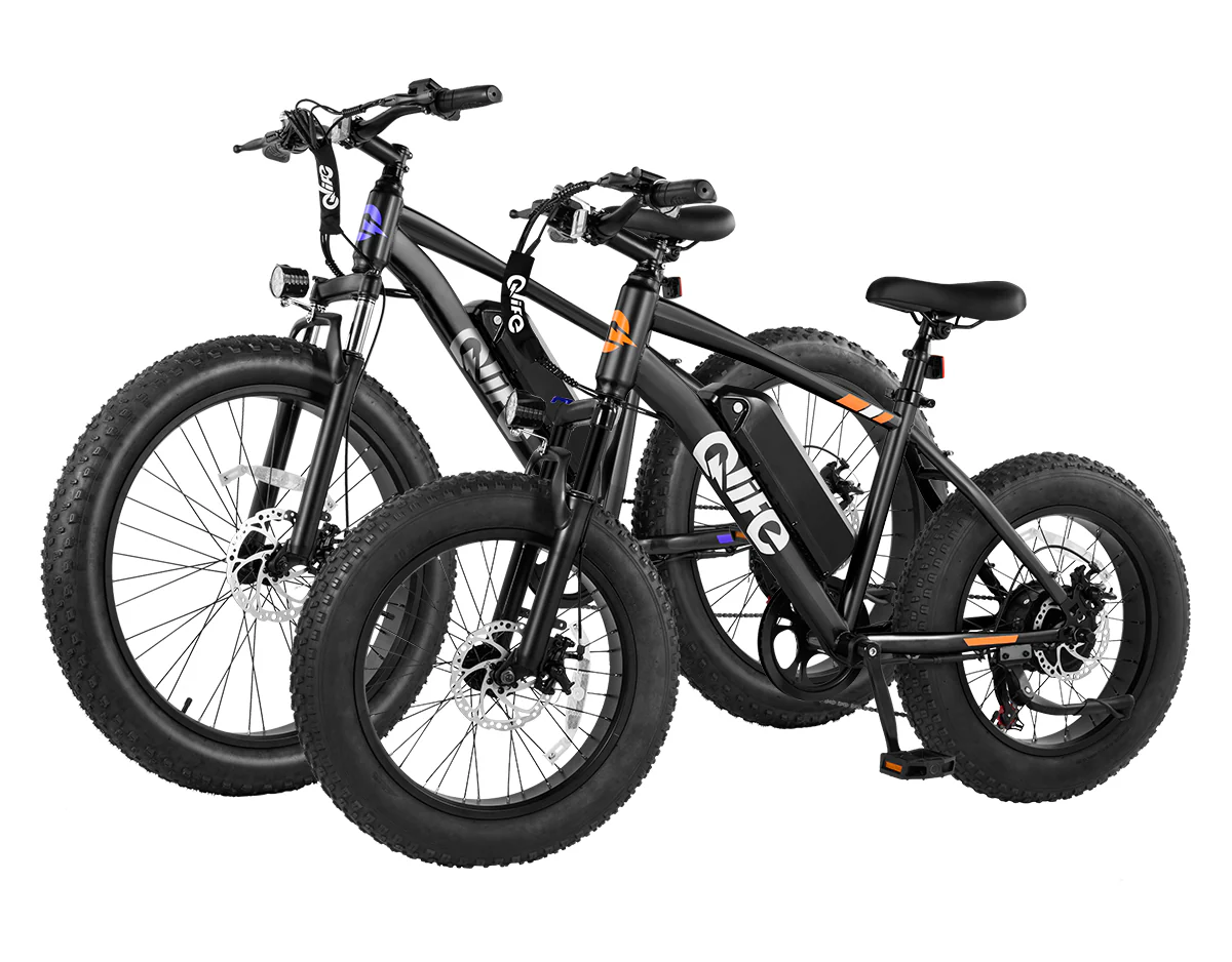 Qlife® Ebike Combo Sale Racer 20x4.0 Fat Tire+Racer Plus 26x4.0'' Fat Tire - Image 6