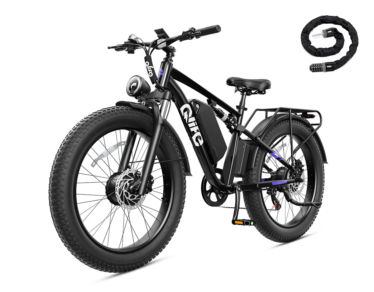 Racer Max Dual Motor 26x4.0'' Fat Tire Electric Bike for Adults - Image 43