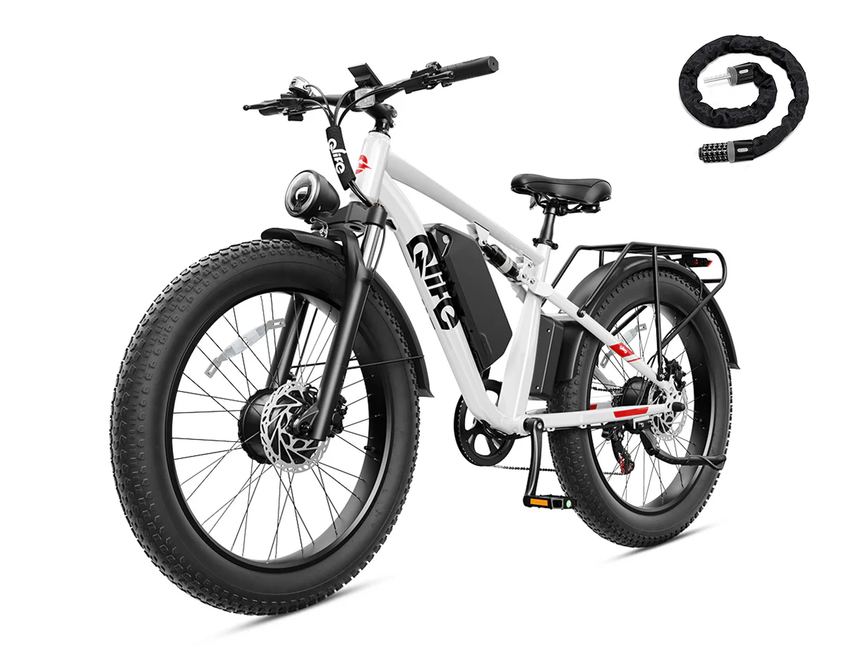 Racer Max Dual Motor 26x4.0'' Fat Tire Electric Bike for Adults - Image 44