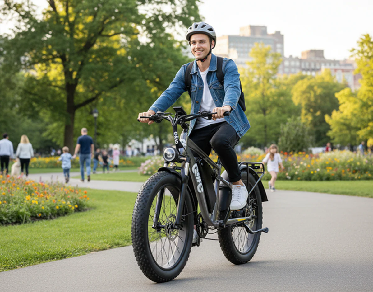 Racer Plus 26x4.0'' Fat Tire 2.0 Electric Bike For Adults - Image 7