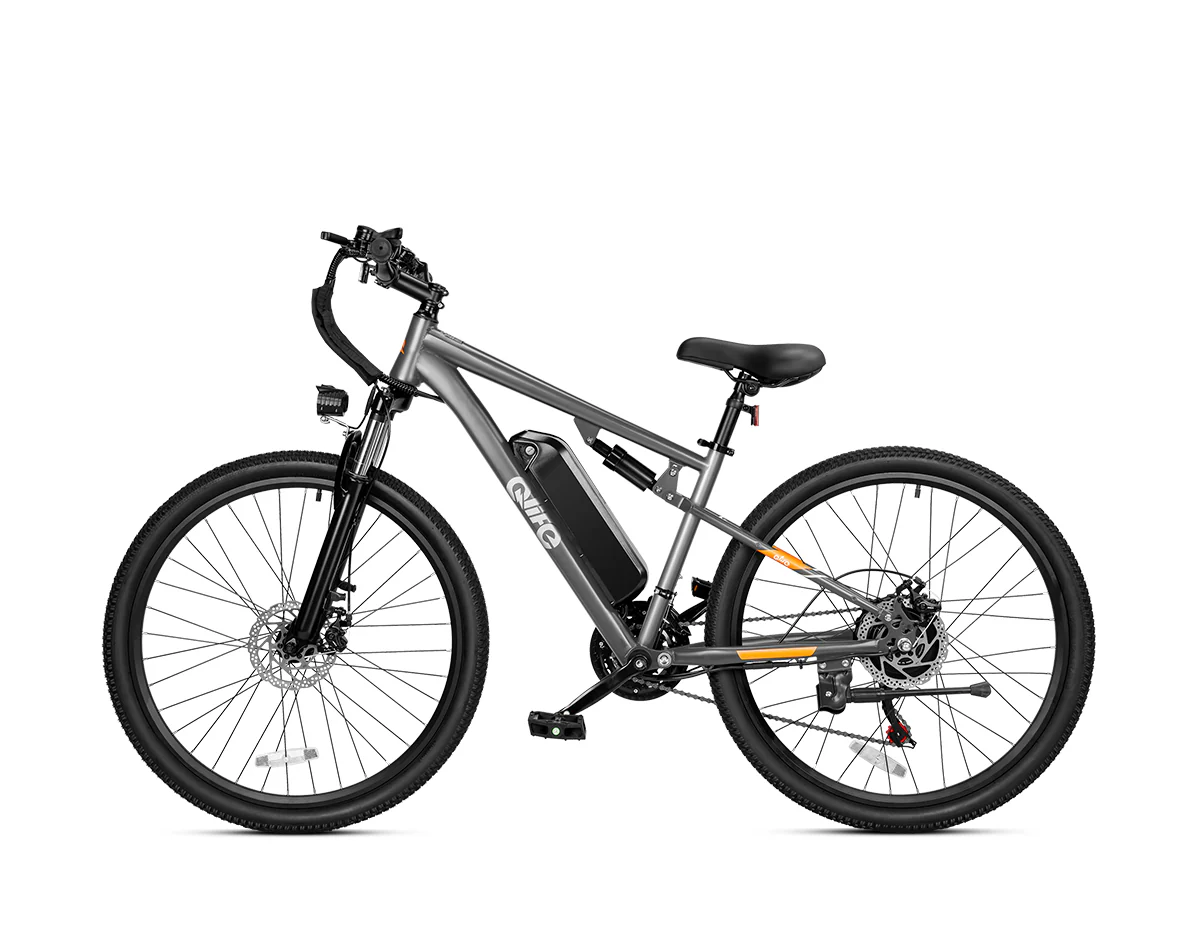 Racer Ultra Step-Over Full-Suspension Mountain eBike for Adults - Image 17