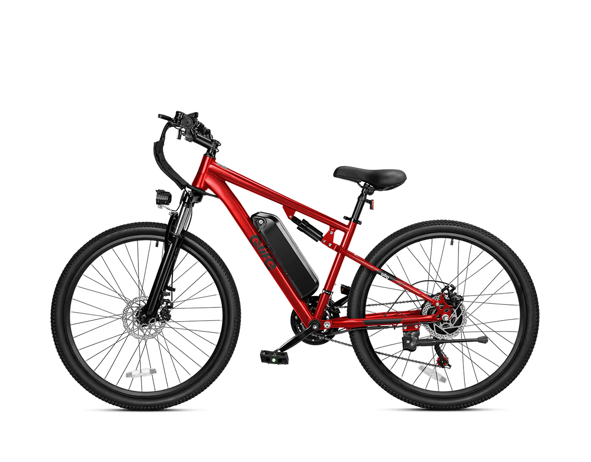 Racer Ultra Step-Over Full-Suspension Mountain eBike for Adults - Image 19