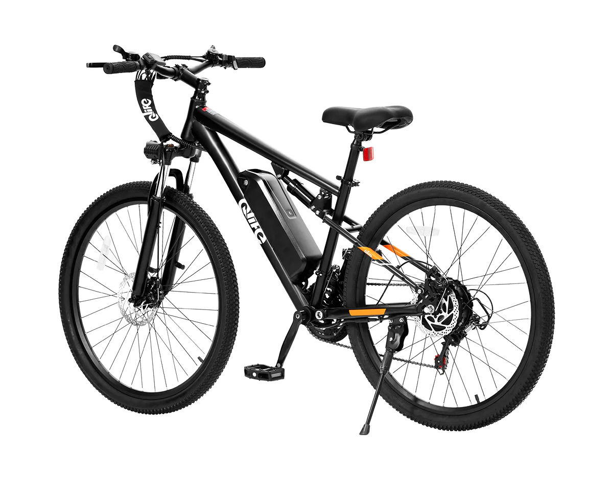 Racer Ultra Step-Over Full-Suspension Mountain eBike for Adults - Image 8