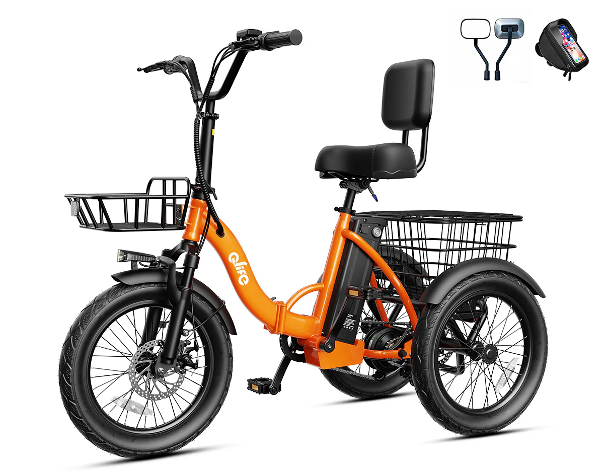 Triker 2.0 Folding 3 Wheels Electric Bike - Image 18