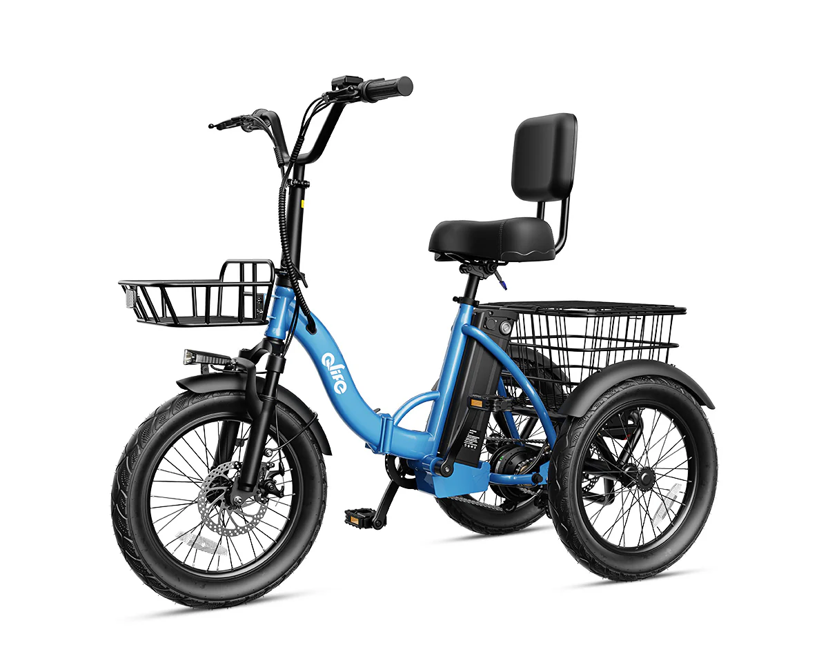 Triker 2.0 Folding 3 Wheels Electric Bike - Image 21