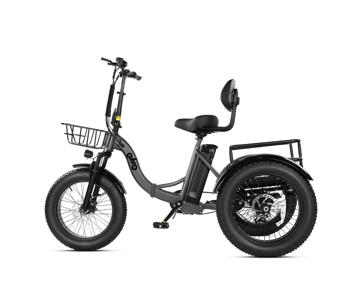 Triker Plus Folding 3 Wheels Electric Bike - Image 13