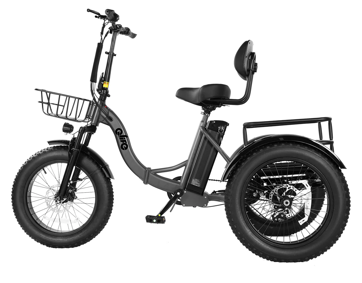Triker Plus Folding 3 Wheels Electric Bike - Image 3