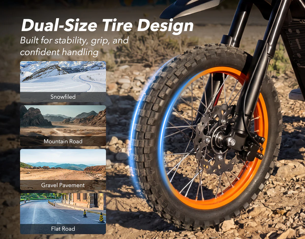 Vela E8 Electric Dirt Bike (Upgraded from E5) for Teens & Adults - Image 6