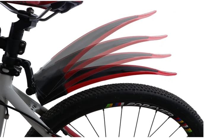 XYLORIDER Adjustable Road Mountain Bike Bicycle Cycling Tire Front/Rear Mud Guards Mudguard Fenders Set - Image 2